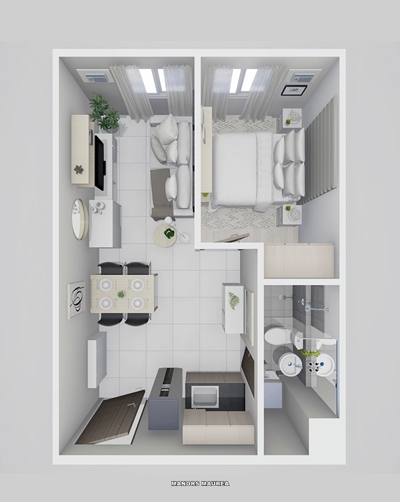Manors Maurea Condo Unit Floor Plan Manors Maurea